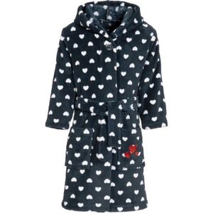 PEIGNOIR Playshoes - Robe de Bain à capuche en Polaire pour Filles - Bleu - Couleurs:Bleu taille:134-140cm