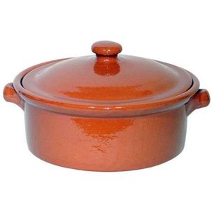 en c/éramique 14/ x 14/ x 8/ cm noir mat//jaune Amazing Cookware Bol en terre cuite