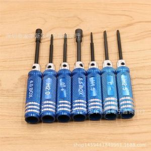Poignée plast noir antidérapant bleu 1,5mm Tournevis cruciforme Phillips Dia