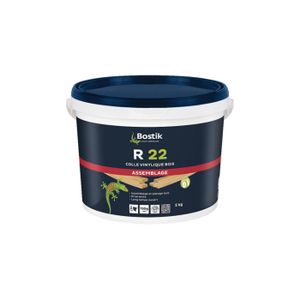 Colle à Bois - BOSTIK - R22 Spéciale D1 - Prise Lente - 5 kg - Résistance à l'Arrachement