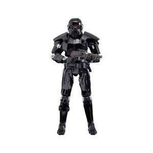 FIGURINE - PERSONNAGE Figurine - HASBRO - Star Wars : The Mandalorian Black Series - Dark Trooper Blanc 15 cm