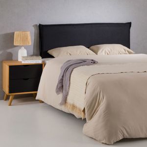 DHOME Tête De Lit En Tissu AQUALINE Pro, Tête De Lit Rembourrée, Lit De Lit Rembourree Lit De Luxe Ocre 160 Cm 93605335