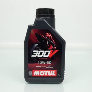 HUILE MOTEUR Bidon d'huile Motul 300V Road Racing 10W50 4T 100%