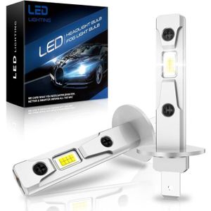 AMPOULE - LED Ampoule Led H1 Canbus, 18000Lm, 80W,6500K Lumière 