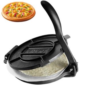 Presse à Tortilla En Fonte – 16,5 Cm, Antiadhésive, Pour Tortillas, Quesadillas, Roti