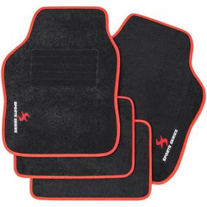 TAPIS DE SOL WOLTU Tapis de Voiture Universel, Broderie Sports 