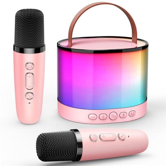 Machine de Karaoké - ZGEER - Portable - 2 Microphones - Bluetooth Machine de Karaoké - ZGEER - Portable - 2 Microphones - Bluetooth