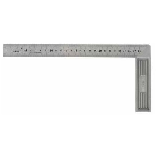 Équerre MINERVA 45° - 30 Cm Transparente - Sans Graduation - Découpe Laser - Fabrication Française - 9