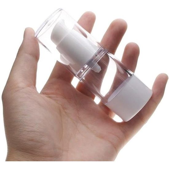 Distributeurs Crème Airless 30ml Lot De 6 - Flacons Pompe Vide Pour Cosmétiques