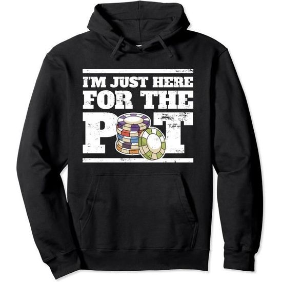 Sweat à Capuche Poker Avec Design Battement De Cœur – Pour Les Passionnés De Cartes