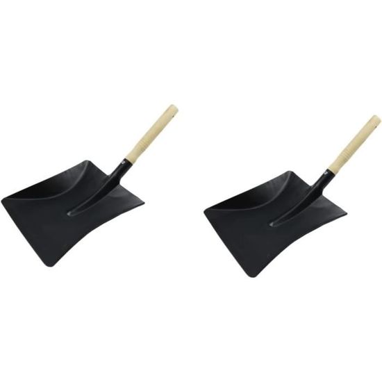 Poignée Pelle En Forme D – 2 Pièces Manche Ergonomique Plastique Rouge Pour Creuser & Déneigement