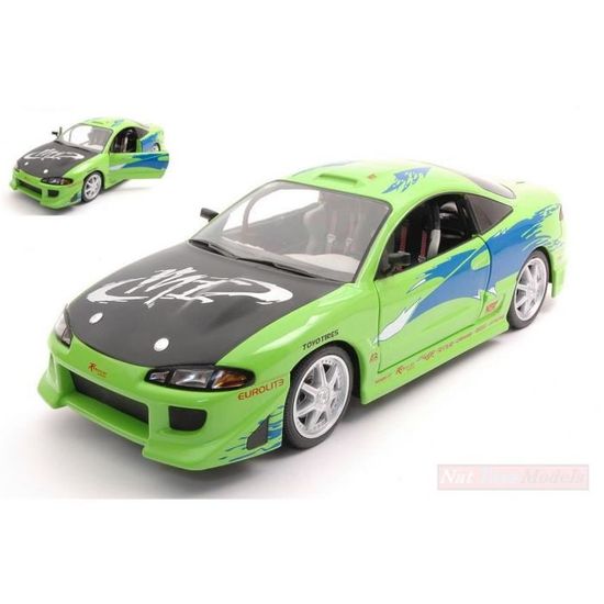 GREENLIGHT GREEN19039 BRIAN'S MITSUBISHI ECLIPSE 1995 FAST & FURIOUS 1:18  MODEL - Cdiscount Jeux - Jouets