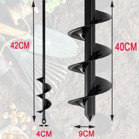 Foreuse-tarière - ÉLECTRIQUE - Hexagonale - 9x40 - 4x42 - Filaire ...