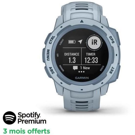Garmin instinct solar spotify clearance