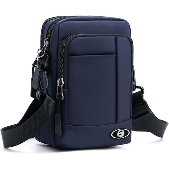 Sac Banane Taille L Oxford – Pochette Ceinture Multi-poches Pour Running, Randonnée, Fitness (hommes Et Femmes)