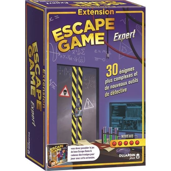DUJARDIN Jeu d'action escape game l'extension experts
