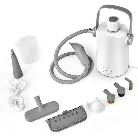 GOPLUS Nettoyeur Vapeur 2000W 5 Bar - 13 Accessoires Réservoir 1,8L