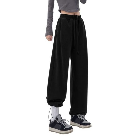 Pantalon sport on sale large femme