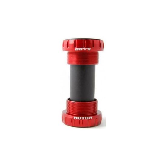Boîtier de pédalier Rotor SABB2 BB BSA - rouge - 24 mm - Sport