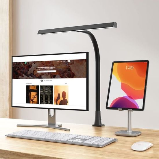 BEIGAON Lampe de Bureau LED, 10W Lampe de Bureau LED Puissante avec