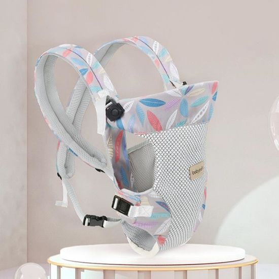 ZENTAURUS Porte-Bébé Ergonomique 3 Positions – Nouveau-né à 15 Kg, Respirant Et Confortable