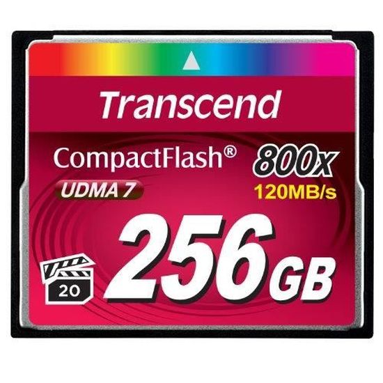Transcend Premium - Carte mémoire flash - 256 G…