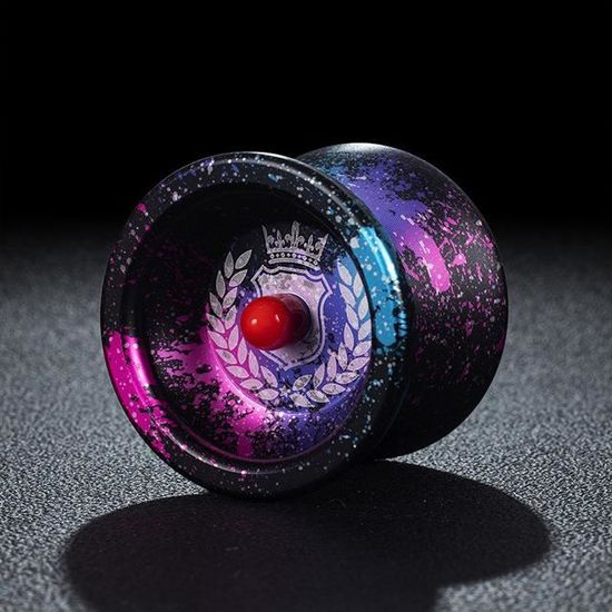 Yo-Yo Professionnel En Alliage Aluminium - Pour Joueurs Avancés, Avec Gant Et Cordes, Cadeau Adulte/Enfant