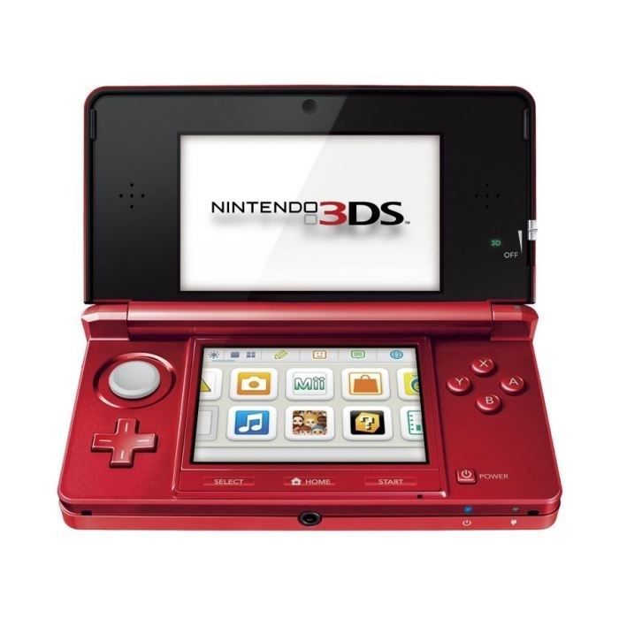 Nintendo Console 3DS Rouge Metal