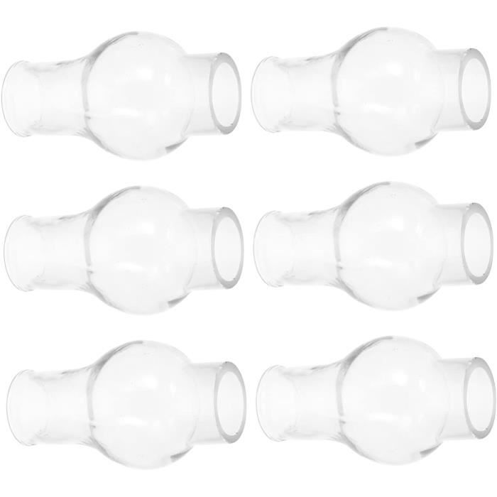 2 Abat-jour En Verre Pour Lampe à Pétrole - Design Vintage - Diamètre 5,2 Cm - Pour Cheminée Lampe à Huile, Décoration Rétro