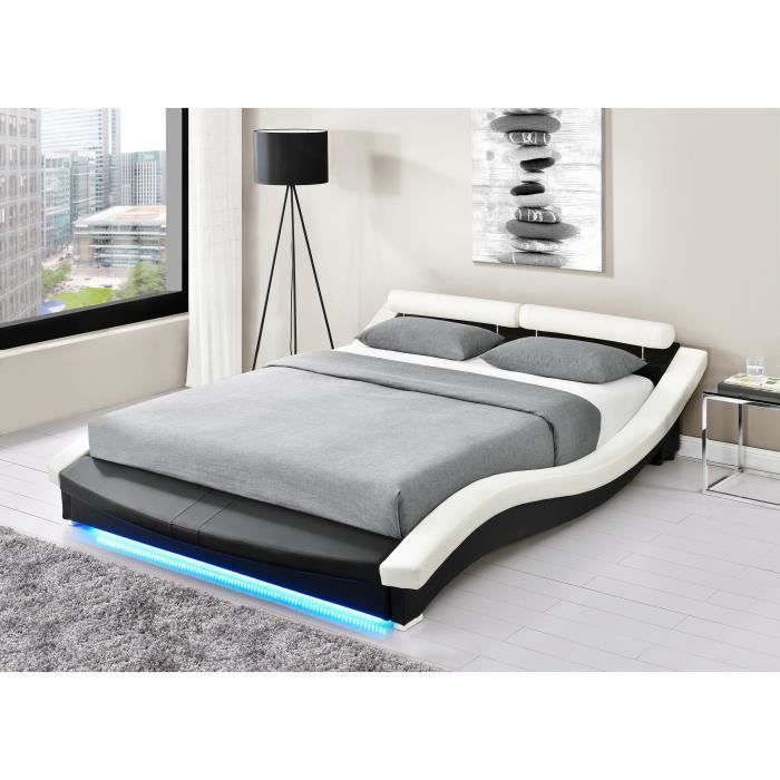 Imagina Lit Adulte Contemporain Simili Blanc Et Noir