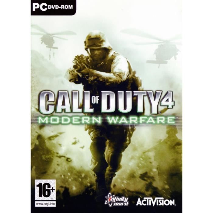 Just For Games Call Of Duty 4 Modern Warfare / Jeu PC