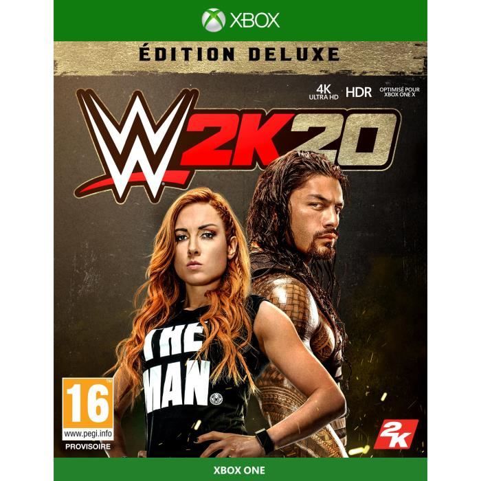 Take 2 Wwe 2K20 Edition Deluxe Jeu Xbox One