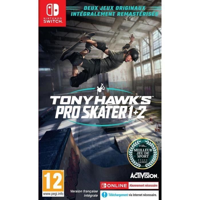 SHOT CASE - Tony Hawk's Pro Skater 1 + 2 Jeu Switch