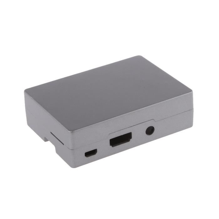 BOITIER PC - PANNEAUX LATERAUX 1x Raspberry Pi Enclosure Case Vis 4x tampons 4x pied