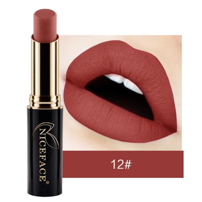 Nouveau Lip Lingerie Matte Liquid Lipstick Waterproof Lip Gloss Makeup 12 Shades L WTX70913484L_0169