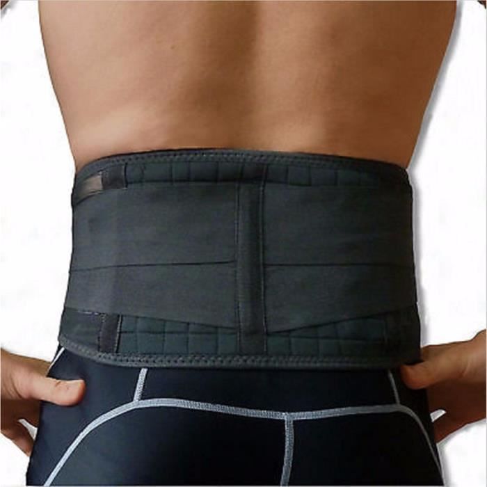 Support dorsal avec 20 aimants Sangle lombaire Ceinture Ceintures