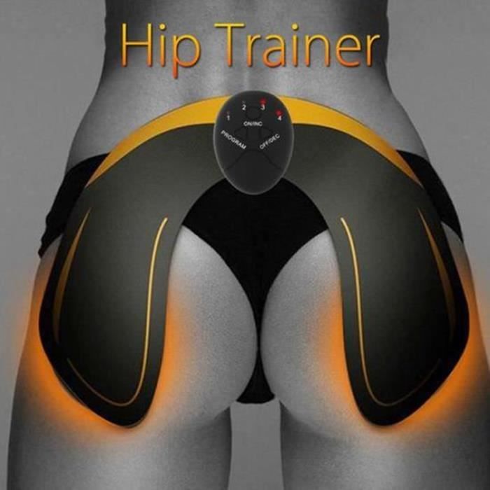 Hips Trainer Electrostimulateur Musculaire Hanches, Appareil de Fesse Massage, Hanches Trainer Benéfice à Façonner Le Muscle et à Ga