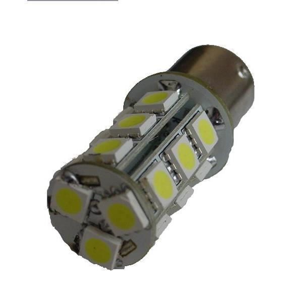 2 Ampoules LED P21/5W - 12V - 18xSMD5050 - Roug...
