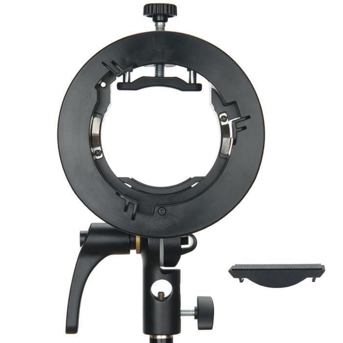 Flash photo,Godox S2 Bowens montage Flash s type support support pour Godox V1 V860II AD200 AD400PRO TT600 - Type Godox S2