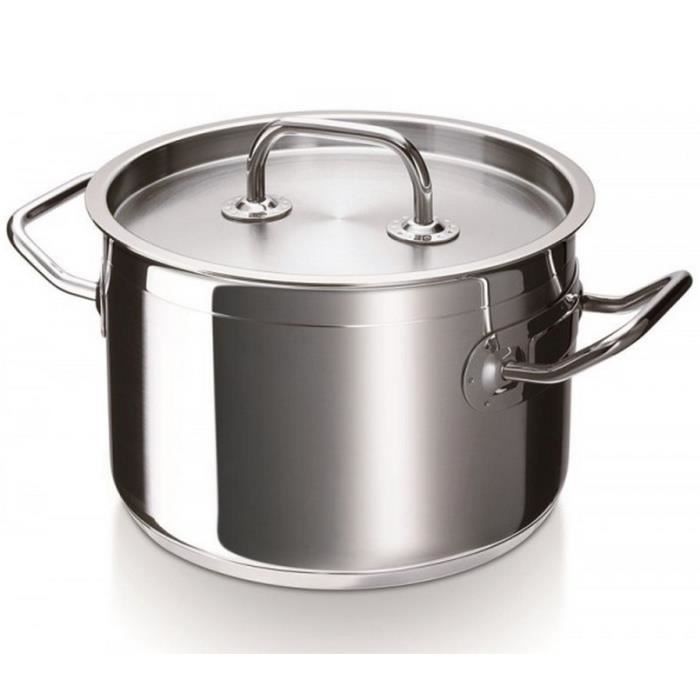 Faitout inox 16cm + couvercle - 12081164 - BEKA