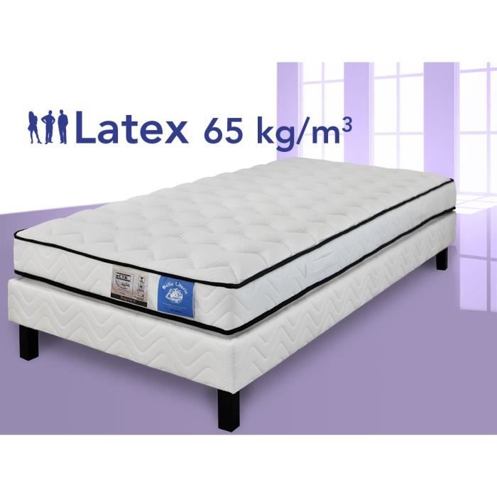 Matelas Adéquat 100% latex BELLE LITERIE 90X190