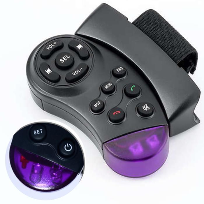CONFO® Système d'appel mains libres Bluetooth pour conduite Kit voulant de voiture main-libre sans fil pour téléphone portable