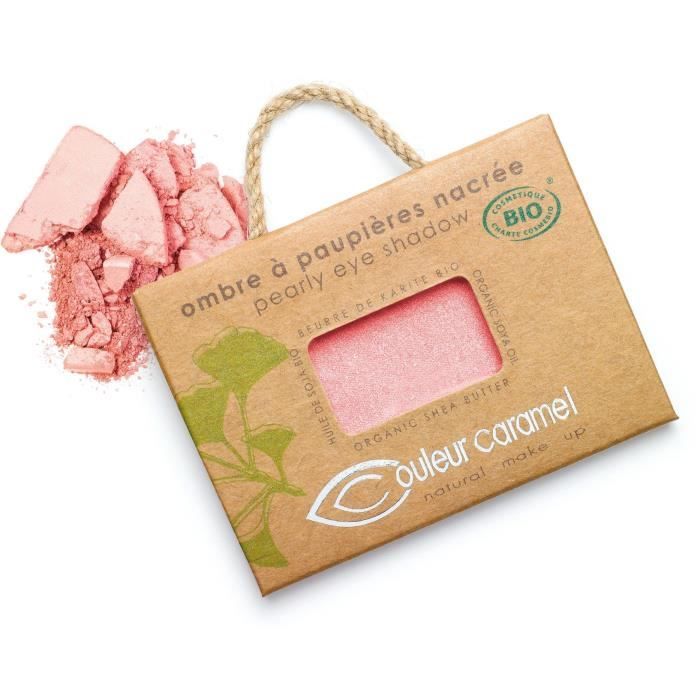 COULEUR CARAMEL Ombre à paupières Rose nacré BIO