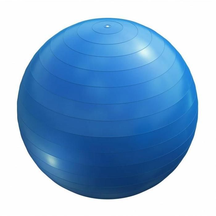 Swiss ball - Ballon de gym 75cm bleu