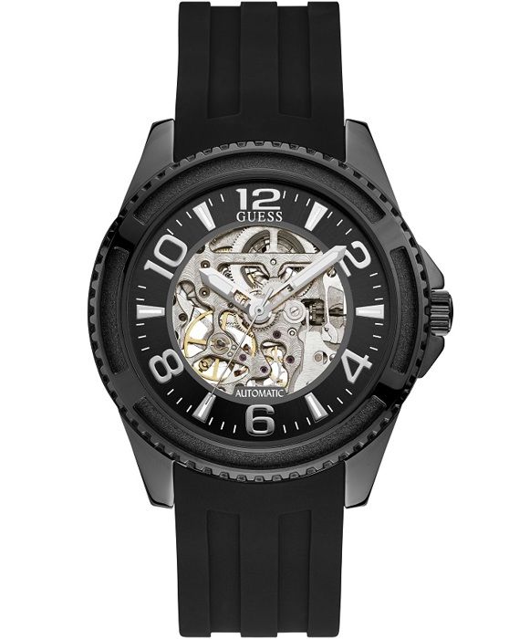 Montre Guess Elite W1268G1 - Montre Automatique Boitier et Bracelet