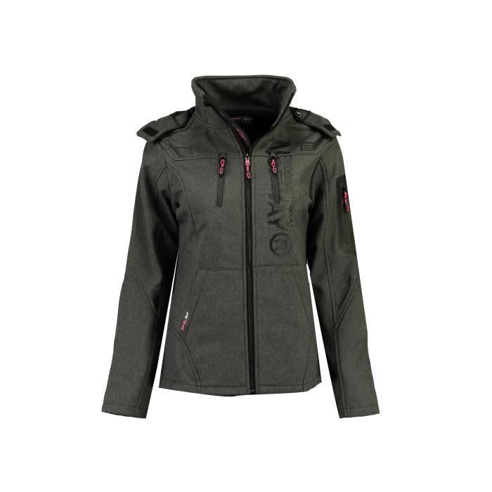 Softshell Femme Geographical Norway Truffe Gris