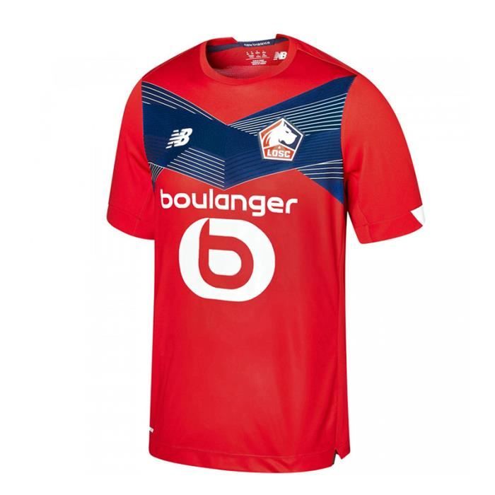 Maillot Lille OSC - 2020-2021 Maillot de Football Home Jersey - Rouge