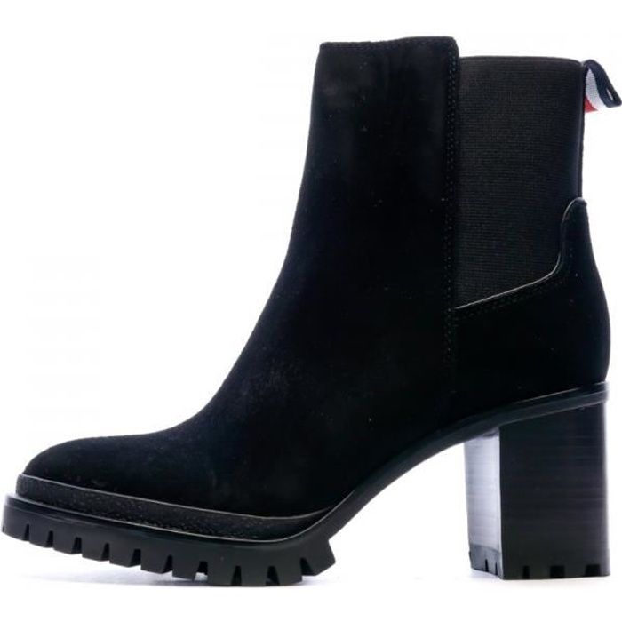 Bottines à talon Noir Femme Tommy Hilfiger Hailey
