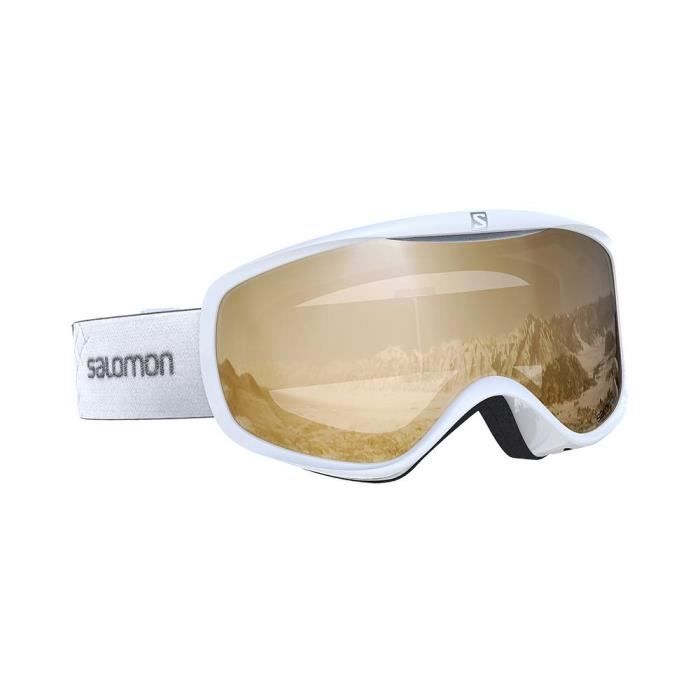 Masque De Ski/snow Salomon Sense Access White/uni T.orang Femme U Blanc