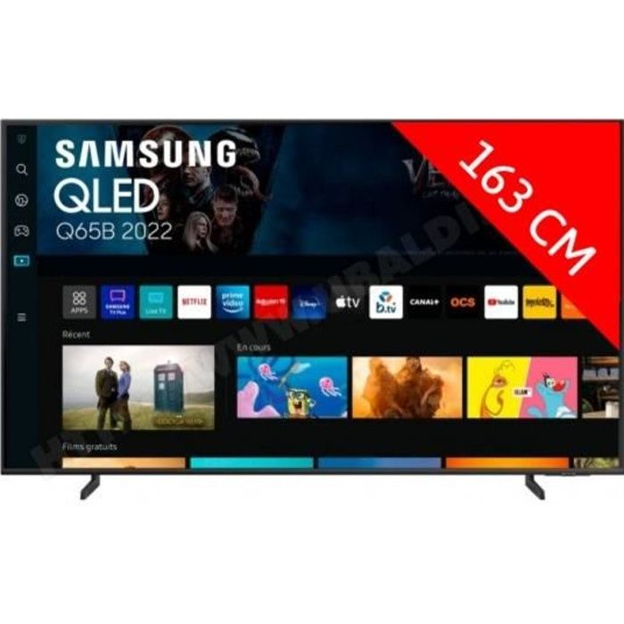 SAMSUNG TV QLED 4K 163 cm QE65Q65B 2022